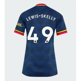 Arsenal Myles Lewis-Skelly #49 Borte skjorte til dame 2026-27 Kortermet